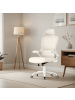 SONGMICS Bürostuhl Kime in Beige - (B)71.5 x (H)121.5 x (T)64.5 cm