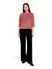 Betty Barclay Basic-Pullover mit U-Boot-Ausschnitt in Dusty Red