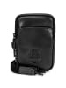 Farmhood Memphis Handytasche Leder 12 cm in black