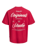 Jack & Jones T-shirt in Rio Red