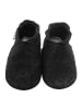 Yalion Schwarze Baby-Leder-Laufschuhe, mit rutschfester Sohle - mit Dreiecksmuster