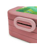 Mr. & Mrs. Panda MEPAL Bentobox Frosch Liebe Design ohne Spruch in Rot Pastell