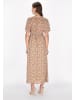 faina Women Dress in beige multicolor