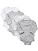 Pippi Babywear Kinder Langarmbody in Grau