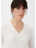 comma Strickpullover in 0120_weiß