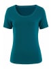 Vivance by Lascana T-Shirt in petrol, schwarz