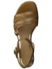 Marco Tozzi Sandalen in Cognac