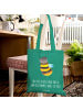 Mr. & Mrs. Panda Beutel Hummel flauschig mit Spruch in Mint