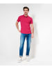 BRAX  Poloshirt in Rot