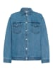 SAINT TROPEZ Jeansjacke PindreSZ Lockere Passform in Medium Blue Denim