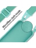 cadorabo Handykette für Samsung Galaxy A52 (4G / 5G) / A52s Hülle in LIQUID TÜRKIS