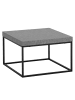 KADIMA DESIGN Couchtisch 60x60x38 cm Sofatisch in Beton-Optik Modern, Design in Grau