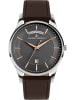 Jacques Lemans Herrenuhr London Quarz Braun/Anthrazit