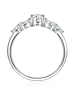 Trilani Ring aus Sterling Silber mit Zirkonia in silber