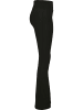 Urban Classics Urban Classics Damen Ladies Recycled High Waist Flared Leggings in black