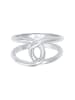 Elli Ring 925 Sterling Silber Knoten in Silber