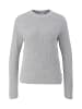 QS Strickpullover in 9400_grau meliert