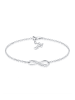 Elli Armband 925 Sterling Silber Infinity in Weiß