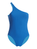 Wolford Badeanzug High Leg One Piece in Blau