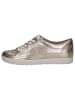 Caprice Sneaker in LT.GOLD METAL.