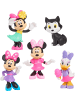 Just Play Disney Junior Minnie Mouse Minifiguren 5er-Pack, 4,3-6,9 cm 3+