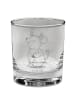 Mr. & Mrs. Panda Whiskey Glas Stier Astrologie ohne Spruch in Transparent