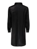 JACQUELINE de YONG Oversized Satin Hemd Bluse Lang Business Tunika JDYPARIS in Schwarz