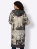 Heine Shirtjacke in sand-schwarz-bedruckt