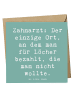 Mr. & Mrs. Panda Deluxe Karte Zahnarzt Lochgebühr mit Spruch in Meeresbrise