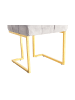 Kayoom Hocker Rarity in taupe