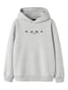 name it Hoodie in Light Grey Melange