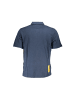 La Martina Blau Baumwolle Herren Polo Hemd