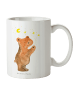 Mr. & Mrs. Panda Tasse Verliebter Bär ohne Spruch in Weiß