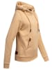 Alessandro Salvarini Hoodie Alessandro Salvarini Damen Sweatshirt Hoodie Kapuzen Pullover AS298 in Beige