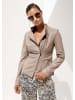 MADELEINE Lederjacke aus Lammnappa in cappuccino