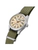 Festina Herrenarmbanduhr Quarz Khakifarben mit Saphirglas Braun / Grün / Silber