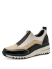 Marco Tozzi Sportliche Slipper in Beige