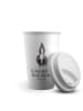 Mr. & Mrs. Panda To Go Becher Stinktier Angriff mit Spruch in Weiß