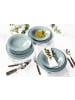 Seltmann Weiden 12er Set Tafelservice Beat Color Glaze in Arktisblau