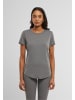 Urban Classics Urban Classics Ladies Sports Tee Ladies Sports Tee in senior grey