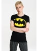 Logoshirt T-Shirt Batman in schwarz
