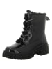 Artiker Schnürstiefelette in schwarz