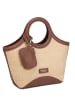 DIANA Handtasche in LEATHER+BEIGE