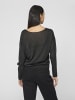Vila Strickpullover in Black Beauty