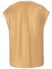 LASCANA Satinbluse in goldfarben