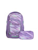 Coocazoo Schulrucksack-Set MATE "Arctic Lights" 2-tlg. in Lila