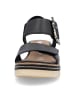 remonte Sandalette in schwarz