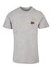 F4NT4STIC T-Shirt Rainbow Turtle TEE UNISEX in grau meliert