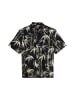 Marc O'Polo Kurzarm-Hemd regular in Medium Grey