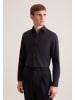 Seidensticker Business Hemd Slim in Schwarz